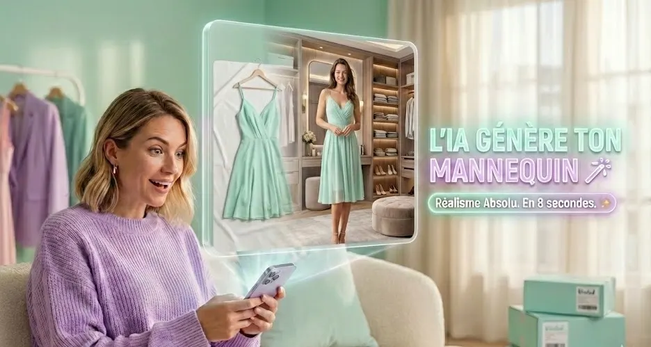 Our AI creates your virtual model